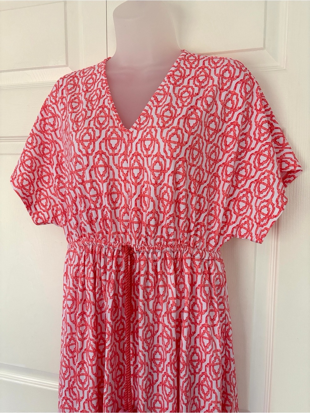 Cabana Life Dress Summer Napa Tie Waist Midi Dress NWT size Small Medium - Picture 6 of 15